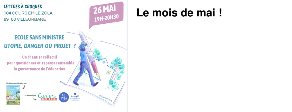 Le mois de mai !