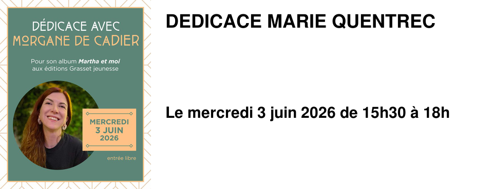 DEDICACE MARIE QUENTREC